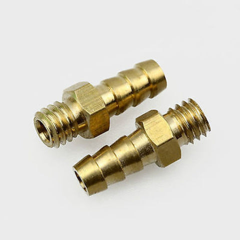 2PC M6 Threaded Water Pickup Nipples Nozzles for RC Boat, OD 5.2mm