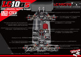 LC Racing 1/10 LC10B5 4WD Competition Spec Buggy Kit Differential Clutch Version