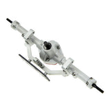 K44 Complete Alloy Front & Rear Axle Set for 1/10 RC Crawler Silver