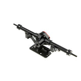 K44 Complete Alloy Front & Rear Axle Set for 1/10 RC Crawler Black