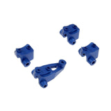 GDS Racing CNC Alloy Front&Rear Lower Link Shock Mount For Traxxas Trx-4 Blue