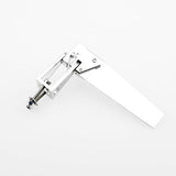 87MM Alloy Professional Steering Rudder for Catamaran RC Boat Silver