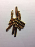 Gold Bullet Connectors Battery ESC Motor Plug 3.5mm -2pairs