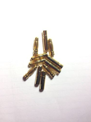 Gold Bullet Connectors Battery ESC Motor Plug 3.5mm -2pairs