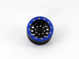 Blue & Black 1.9" Alloy Wheel Rim Set for 1/10 RC Crawlers, SCX10 AX10 - 4PCS