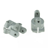 GDS Racing Alloy C Hubs for Axial SCX10 II Gen. 2 (Silver)