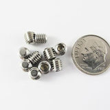 10PCS Stainless Hex Socket Grub Screw Cup Point Various Size(M2, M3, M4, M5)