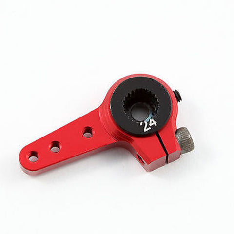 GDS Racing 24T M2 Universal Angle Adjustable Alloy Servo Horn/Arm Red RC Crawler