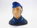 1/6 Scale Model Aircraft Pilot L70W42H70mm for RC Airplanes