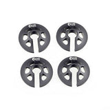 GDS RACING CNC Machined Alloy Shock Mounts 4pcs Black For Traxxas X-maxx 1/5