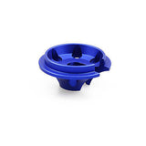 4PCS GDS RACING CNC Machined Alloy Shock Mounts/Brackets Blue For Losi 5ive T