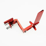 Z Type 110mm Rudder with Strut Red for 4.76mm (3/16") Flex Cable R/C Boat