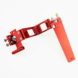 Z Type 110mm Rudder with Strut Red for 4mm Flex Cable R/C Boat