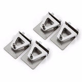 4PCS CNC Trim Tabs 51mm X 38mm Set for R/C Boat Small - medium Size