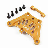 GDS Racing Billet Machined Alloy Front Top Chassis Brace Golden For Losi 5ive-T