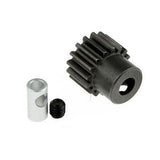 GDS Racing M0.8 16T Steel Pinion Gear for 1/8"(3.175mm) and 5mm Shaft
