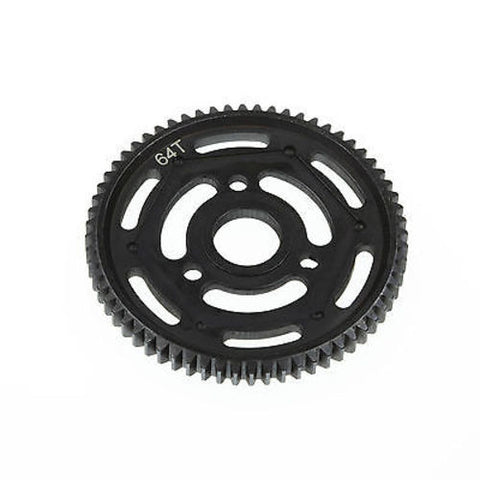 Steel Spur Gear 32P 64T Silver for 1/10 RC Axial Yeti 90026/90056, XL Buggy