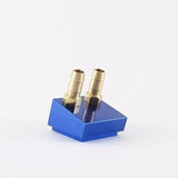 Aluminum Dual Inlet Water Pickup Flush Type Blue for RC Racing Boat 20 x 20mm