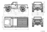Cross-RC PG4R 4x4 1/10 Scale Off Road Truck Rock Crawler Kit