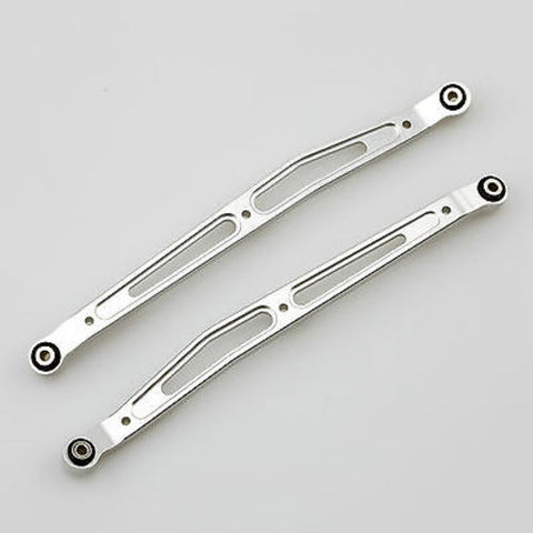 Aluminum Rear Upper Chassis Link Silver for 1/10 Axial Yeti 90026/90056 RC Buggy