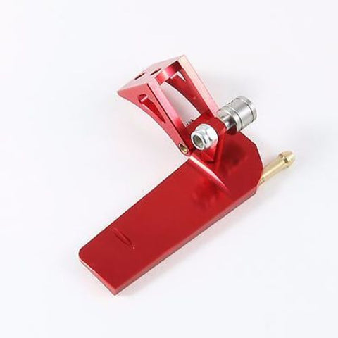 52MM Aluminum Rudder Red with Water Pickup for RC Boat, Brushless