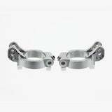 Aluminium Front C-Hub 1 Set Silver for 1/10 RC Axial Yeti 90026/90056 Buggy