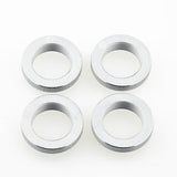 GDS RACING Alloy Shock Spring Adjust Ring Silver Set for Traxxas X-MAXX 1/5