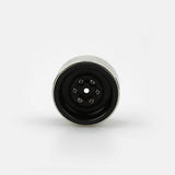 4PCS Black&Rivets 1.9" Alloy Wheel Rim Set for 1/10 RC Crawler SCX10 CC01 RC4WD