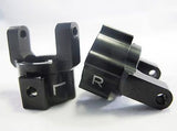 Aluminum C Hub Carrier black 2pcs For Axial AX10 SCX10