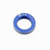 GDS RACING Alloy Shock Spring Adjust Ring Blue Set for Traxxas X-MAXX 1/5