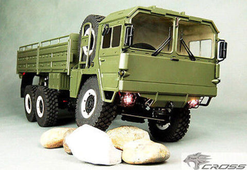 CROSS-RC MC6 6X6 Military Off Road 6WD 1/12 Scale Tractor Truck Rock Crawler KIT