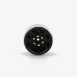 4PCS Black&Rivets 1.9" Alloy Wheel Rim Set for 1/10 RC Crawler SCX10 CC01 RC4WD