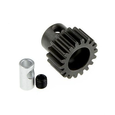 GDS Racing M0.8 18T Steel Pinion Gear for 1/8"(3.175mm) and 5mm Shaft