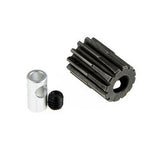 GDS Racing M0.8 12T Steel Pinion Gear for 1/8"(3.175mm) and 5mm Shaft