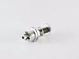 2PCS Aluminum Hatch Clip/ Cowl Lock Silver for Rc Boat L35mm x D12mm