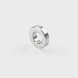 10PC 3mm x 6mm x 1.5mm Aluminum Alloy Silver Flat Washer/Spacer/Standoff