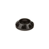 10PCS M2 6.35mm x 2mm x2mm Aluminum Alloy Socket Hex Cup Head Washers Black