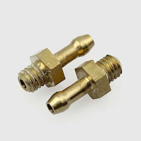 2PC M5 Threaded Water Pickup Nipples Nozzles for RC Boat, OD 3.9mm