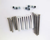 ALLOY CHASSIS SLED GUARD FOR RC Crawler SCX10 Sliver