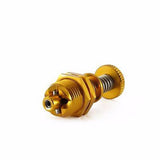 2PCS Aluminum Hatch Clip/ Cowl Lock Golden for Rc Boat L35mm x D12mm