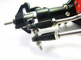 Completed Alloy Rear & Front Axle for 1:10 RC Car Crawler Axial Wraith Black