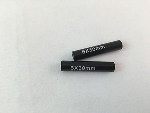 Alloy Rod M3x6x30mm for 1/10 RC Crawler Black - Link Arm DIY - 2 PCS