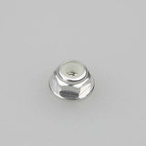 10PCS ALIENTAC Aluminum M2 Silver Nylon Hex Insert Flange Collar Self-Lock Nuts