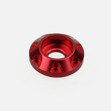 10PCS M2 6.35mm x 2mm x2mm Aluminum Alloy Socket Hex Cup Head Washers Red