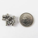 10PCS Stainless Hex Socket Grub Screw Cup Point Various Size(M2, M3, M4, M5)