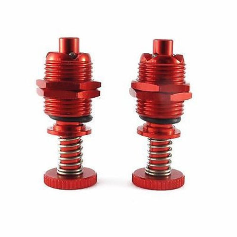 2PCS Aluminum Hatch Clip/ Cowl Lock Red for Rc Boat L35mm x D12mm