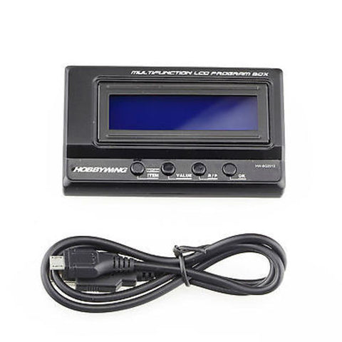 Hobbywing LCD Program Box USB Link (3in1) for XERUN EZRUN Platinum RC ESC