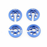 GDS RACING CNC Machined Alloy Shock Mounts 4pcs Blue For Traxxas X-maxx 1/5