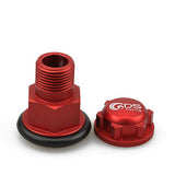 4PCS GDS Racing Extended Wheel Hex Hubs and Wheel Nut Red for Losi 5ive T