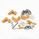 GDS Racing Shock Reservoir Golden For Losi 5ive T KM x2 Rovan LT 4PCS